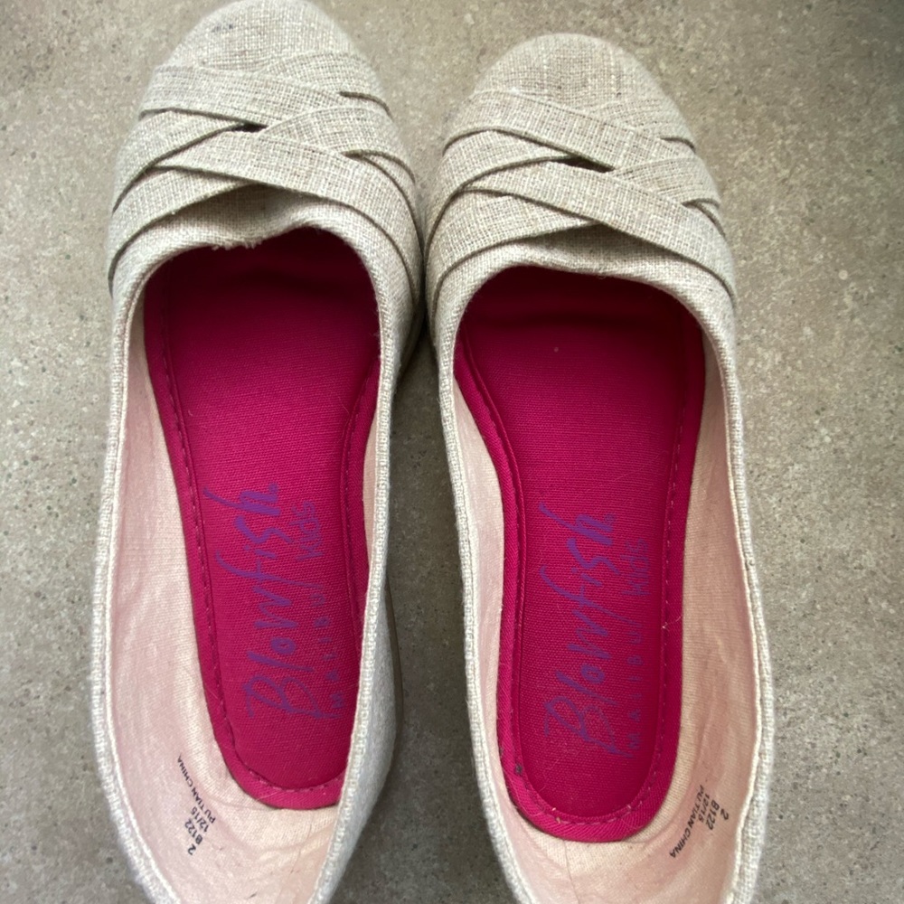 Blowfish kids shoes size 2 tan